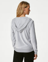 Chaqueta de chandal de terciopelo