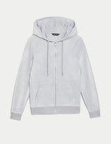 Chaqueta de chandal de terciopelo