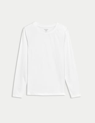 Camiseta básica de manga larga