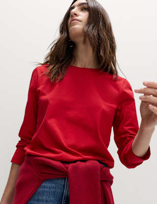 Camiseta básica de manga larga everyday