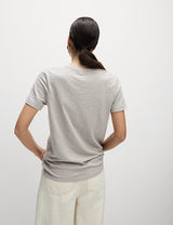 Camiseta de manga corta con escote pico Everyday