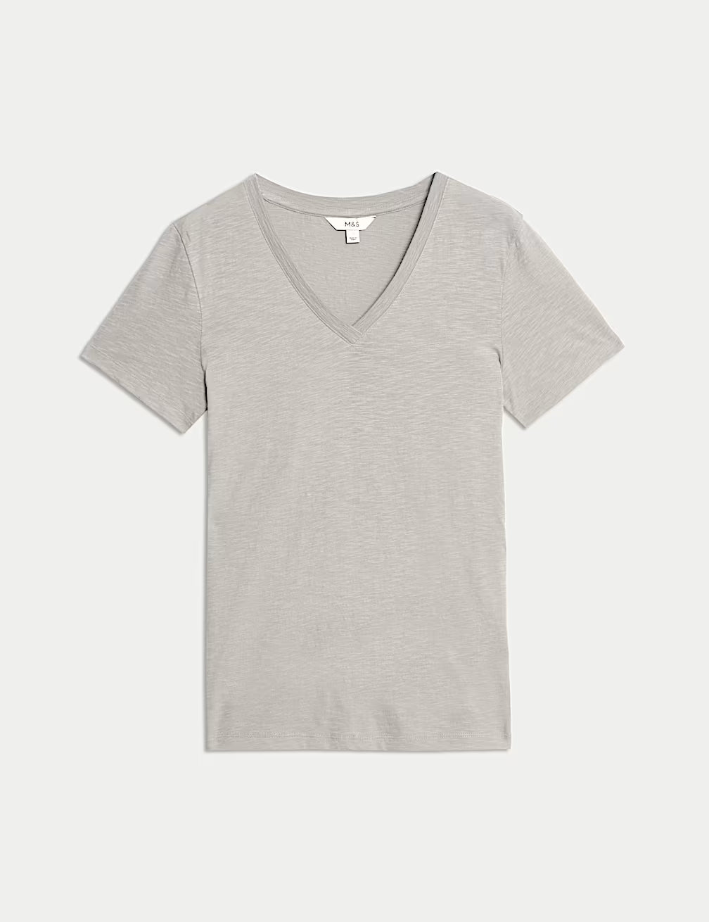 Camiseta de manga corta con escote pico Everyday