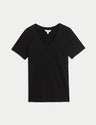 Camiseta de manga corta con escote pico Everyday