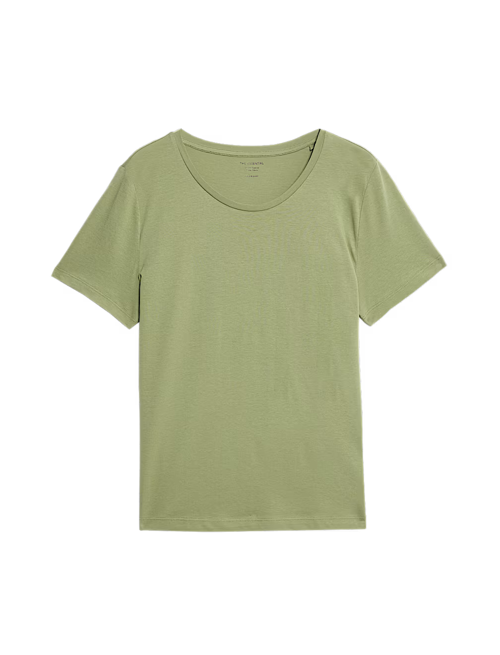 Camiseta de manga corta básica ajustada