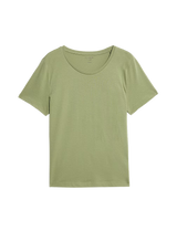 Camiseta de manga corta básica ajustada