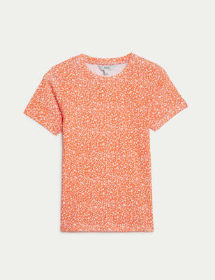 Camiseta estampada de manga corta