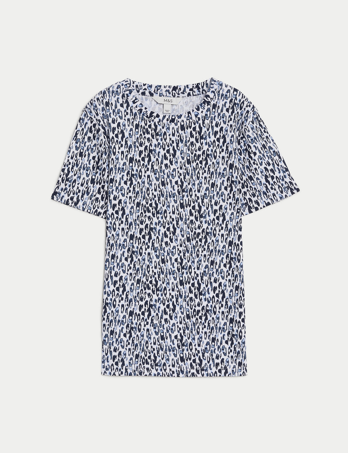 Camiseta estampada de manga corta