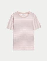 Camiseta rayas de manga corta