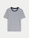 Camiseta rayas de manga corta