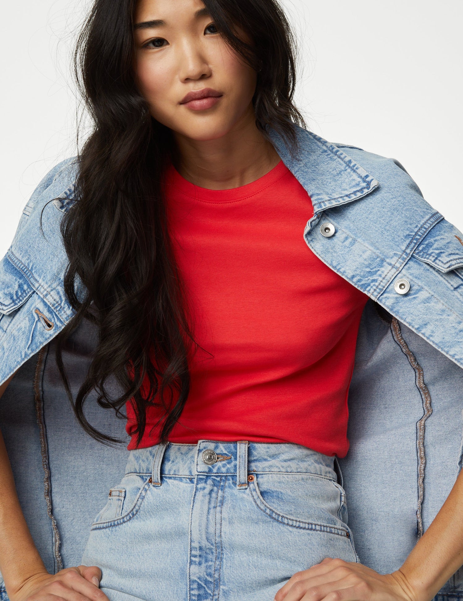 Camiseta básica de manga corta