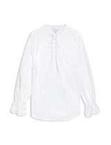 Blusa mangas largas bordadas