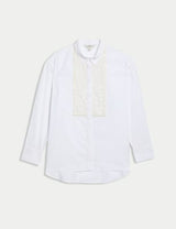 Blusa con detalle de lentejuelas