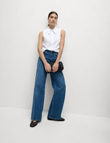 Blusa camisera sin mangas