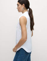 Blusa camisera sin mangas