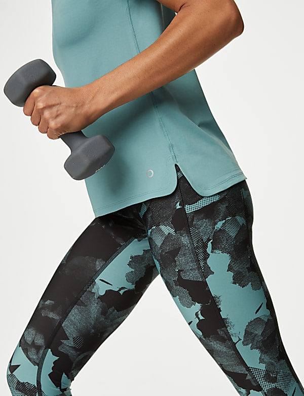 Top de manga corta ajustado Good Move