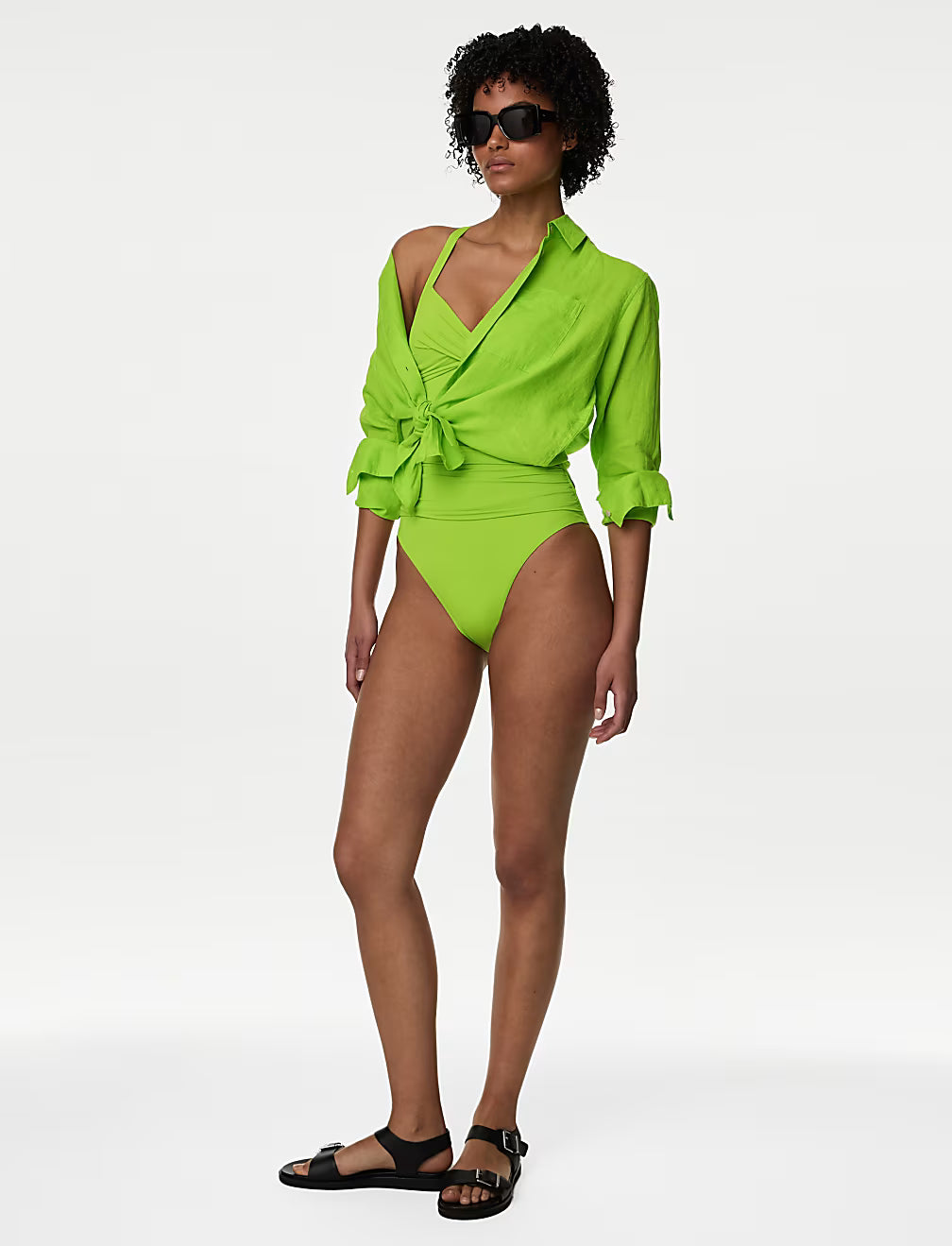 Bañador drapeado Magic