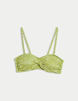 Parte alta de bikini con diseño