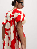 Vestido de lino diseño botones