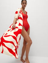 Vestido de lino diseño botones