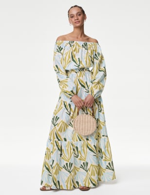 Vestido diseño Bardot