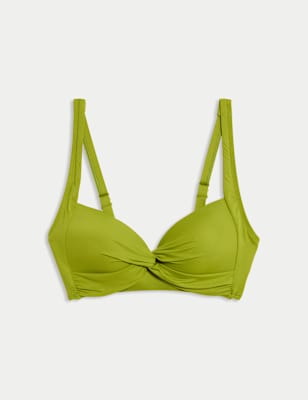 Parte alta de bikini lisa