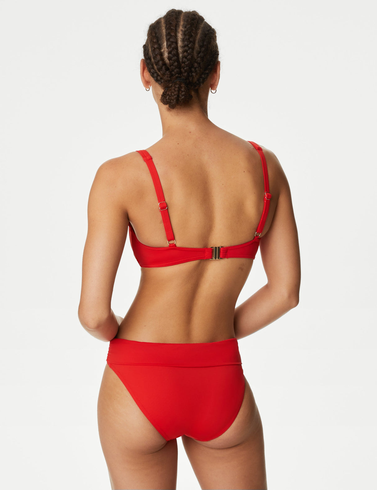 Parte alta de bikini lisa