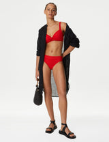 Parte baja de bikini roll top