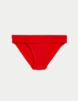 Parte baja de bikini roll top