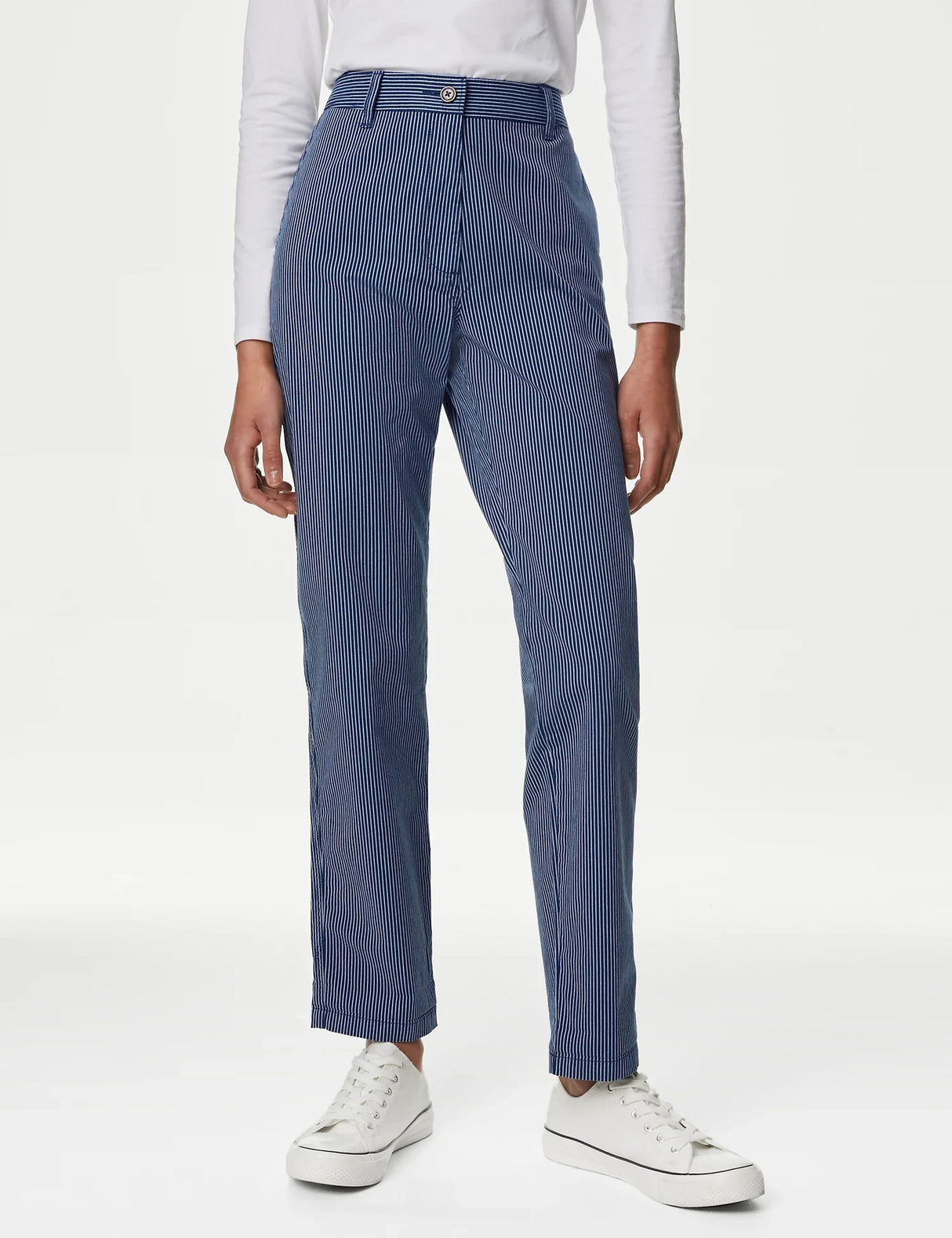 Pantalón chino de rayas