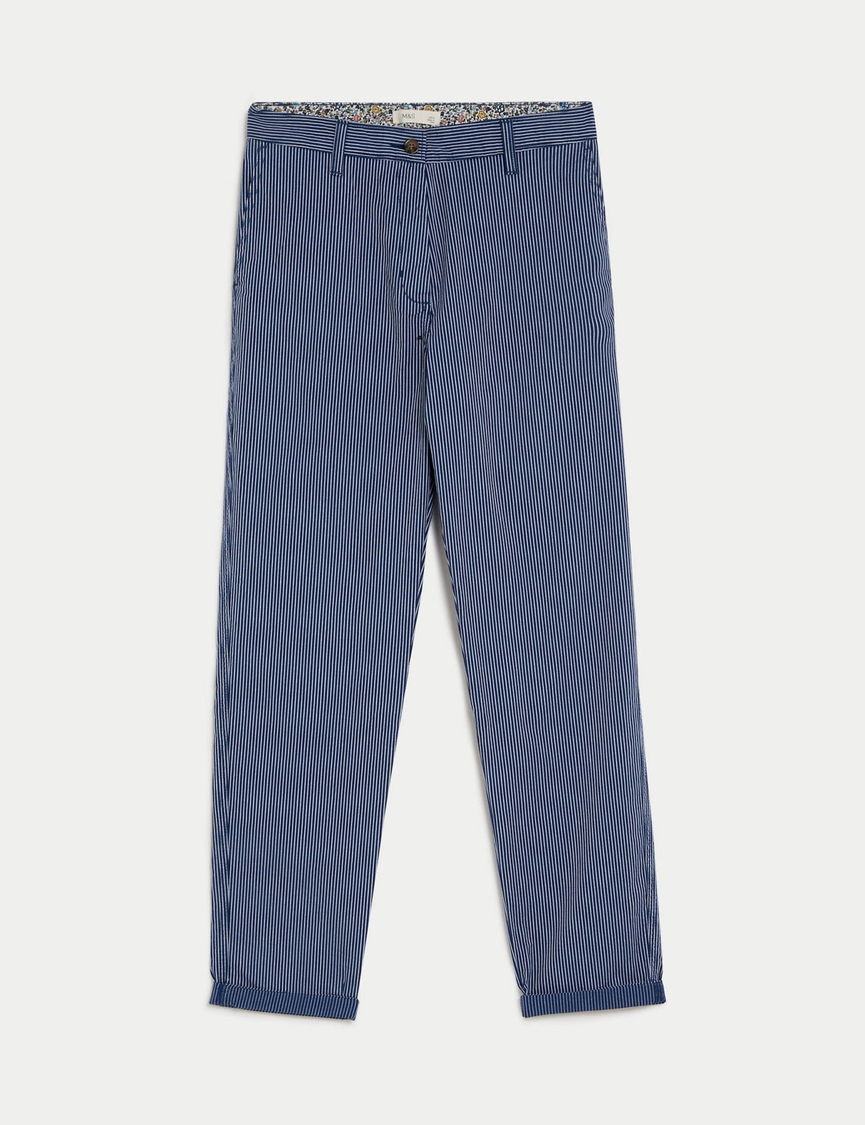 Pantalón chino de rayas