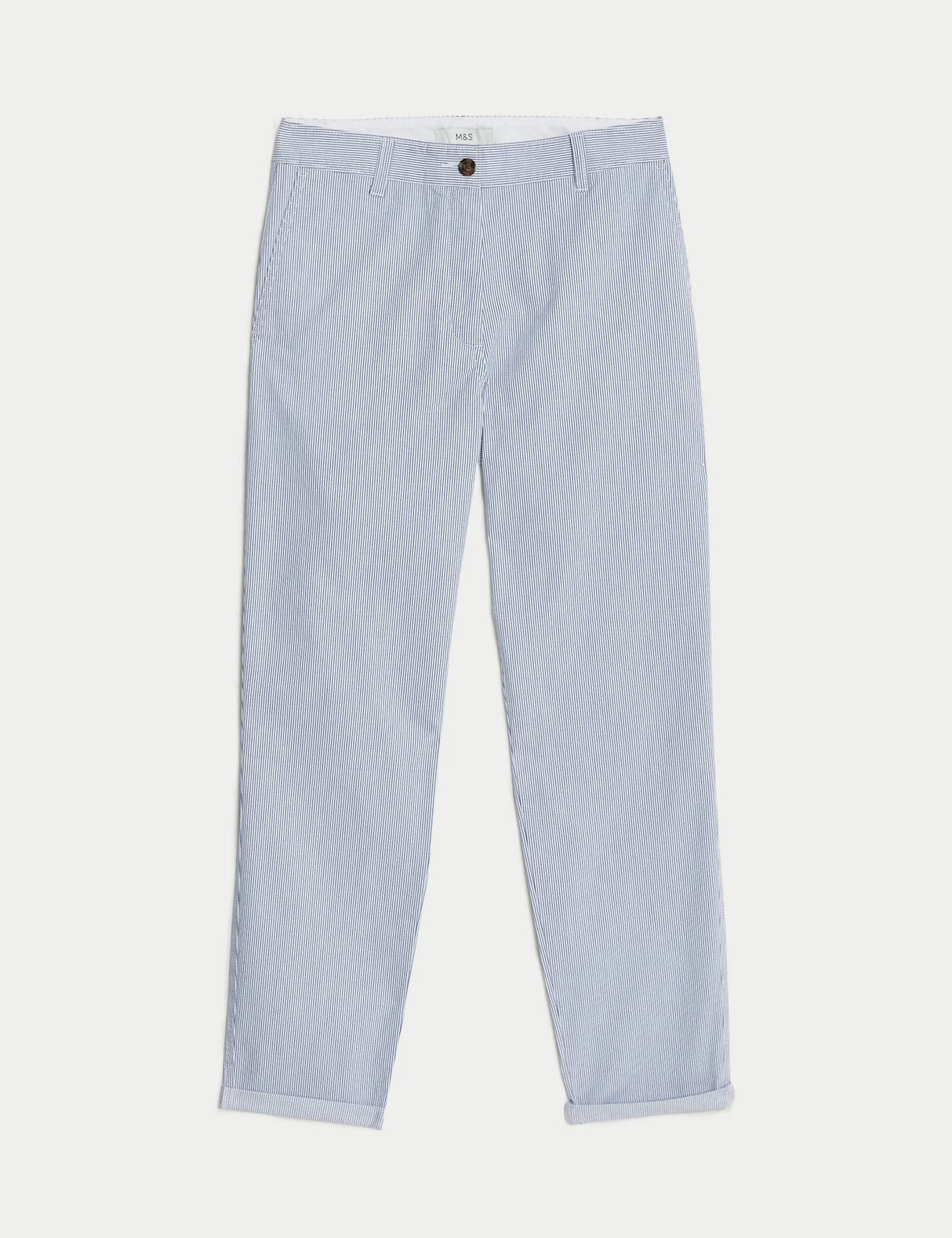 Pantalón chino de rayas