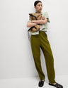 Pantalón de lino viscosa