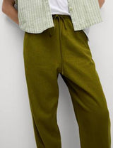Pantalón de lino viscosa