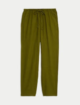 Pantalón de lino viscosa
