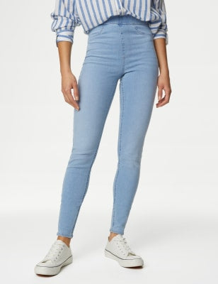 Jegging cintura alta