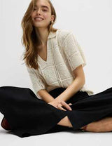 Pantalón pescador de lino viscosa