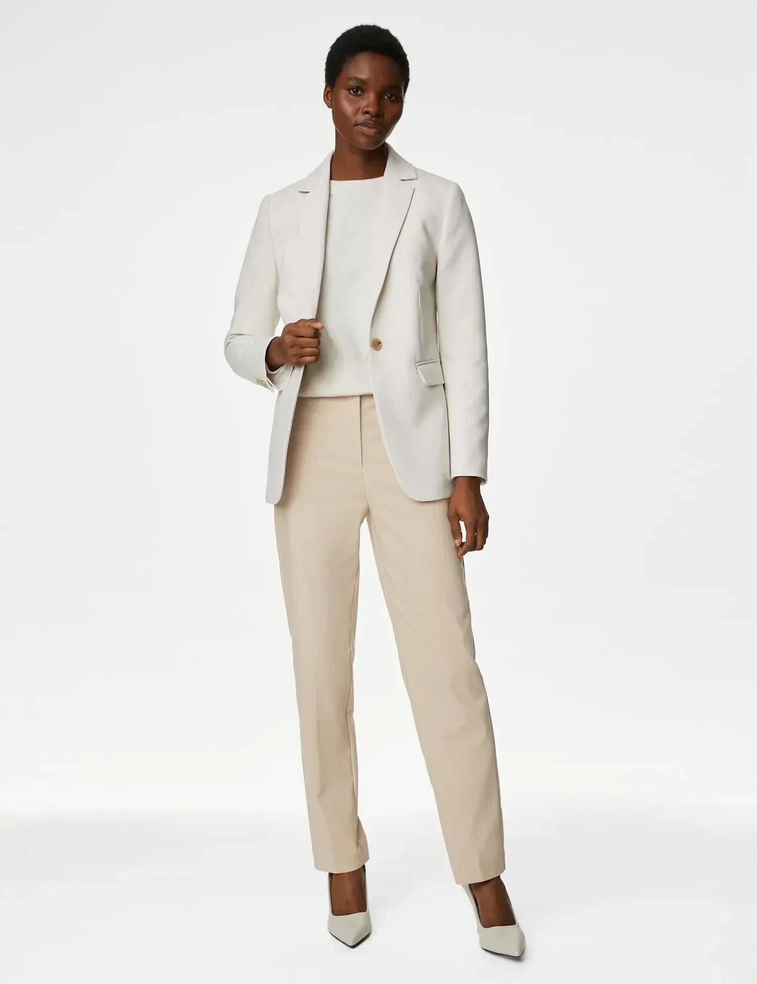 Pantalón de algodón tobillero