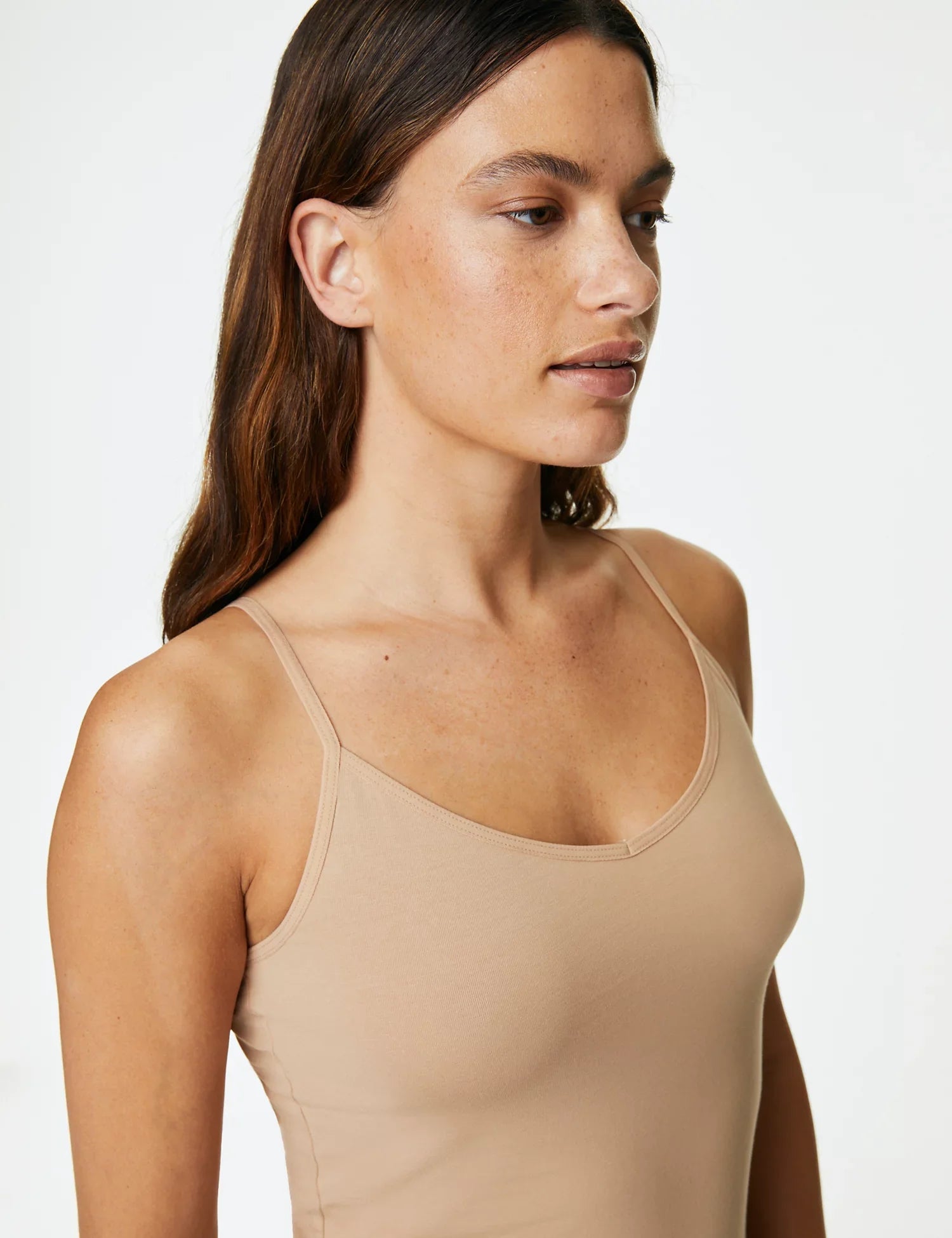 Pack 3 tops de tiros algodón