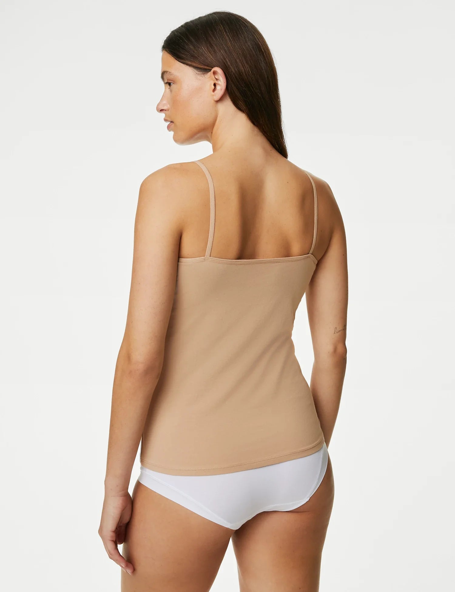 Pack 3 tops de tiros algodón