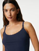 Pack 3 top tiros con vivo encaje