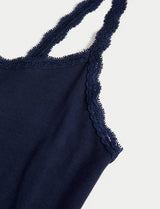 Pack 3 top tiros con vivo encaje