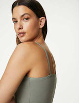 Pack 3 top tiros con vivo encaje