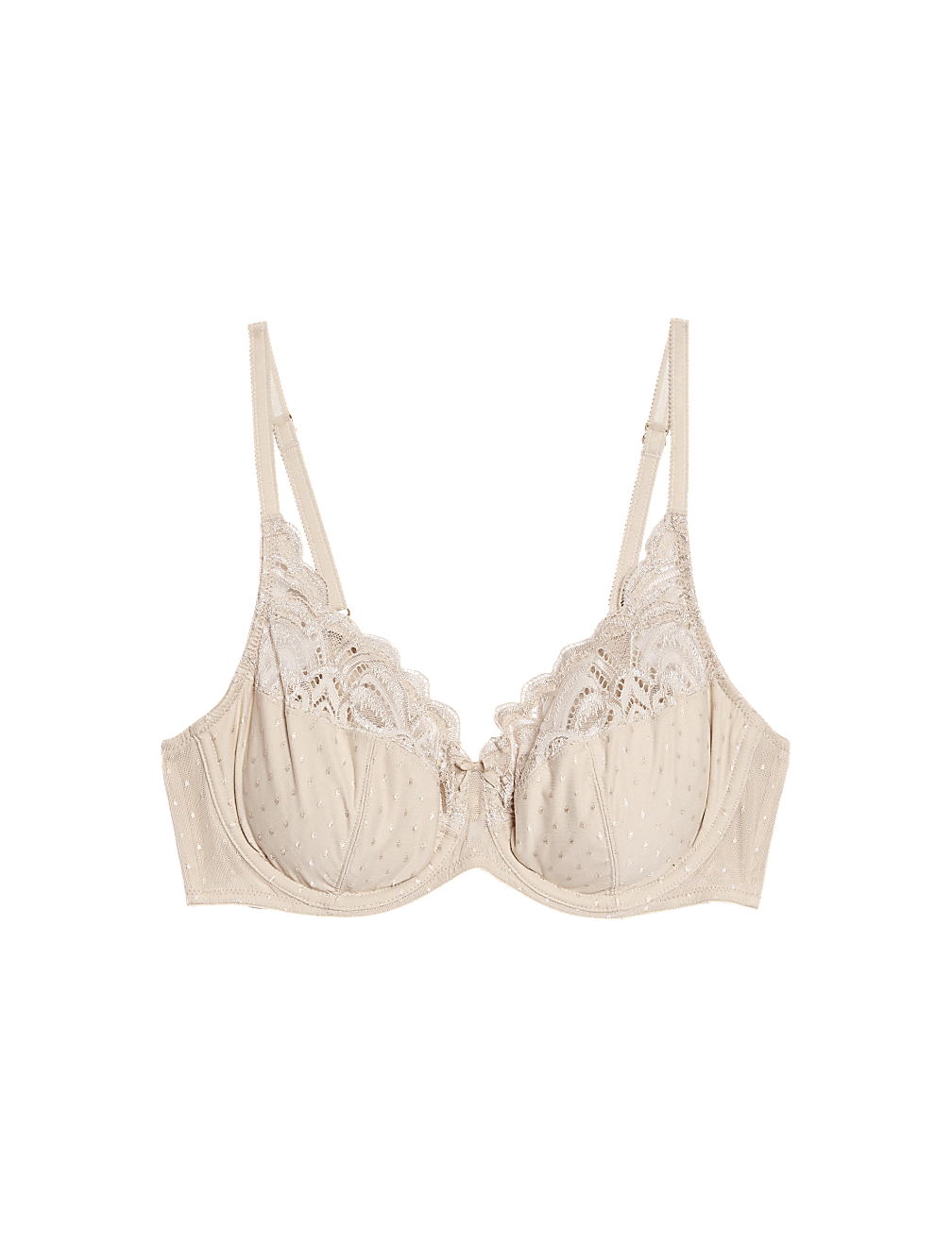 Sujetador con aro y encaje