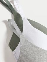 Pack 3 sujetadores sin aro algodón