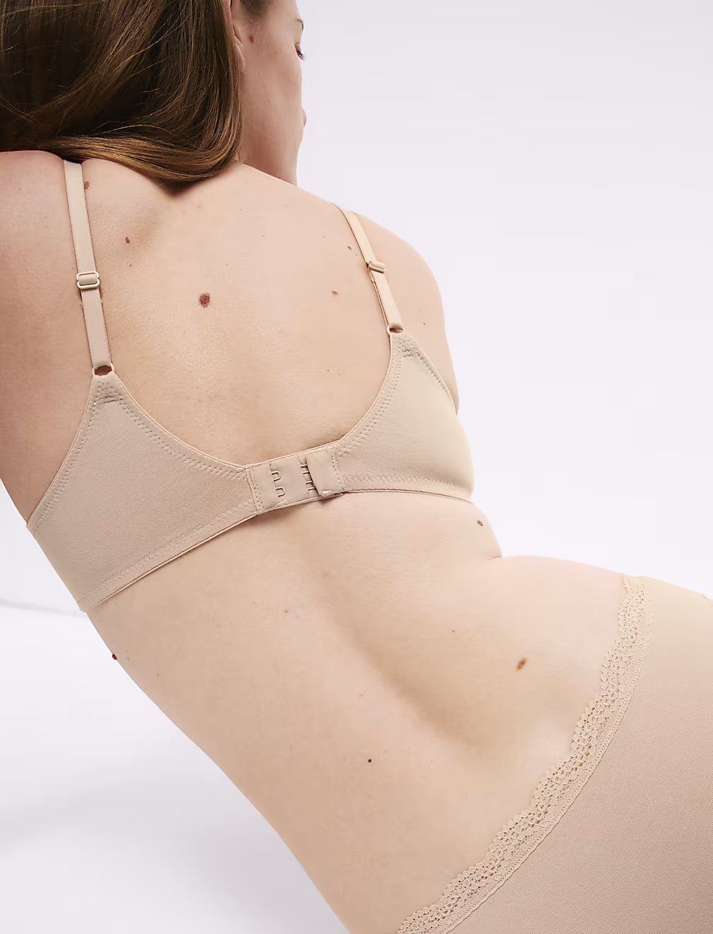 Pack 3 sujetadores sin aro algodón