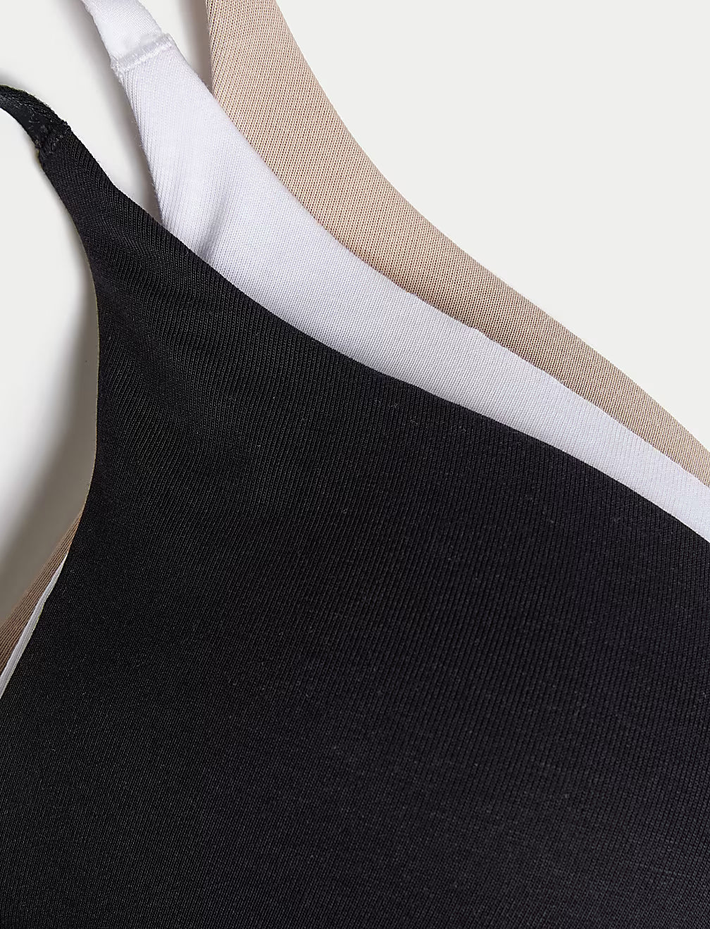 Pack 3 sujetadores sin aro algodón