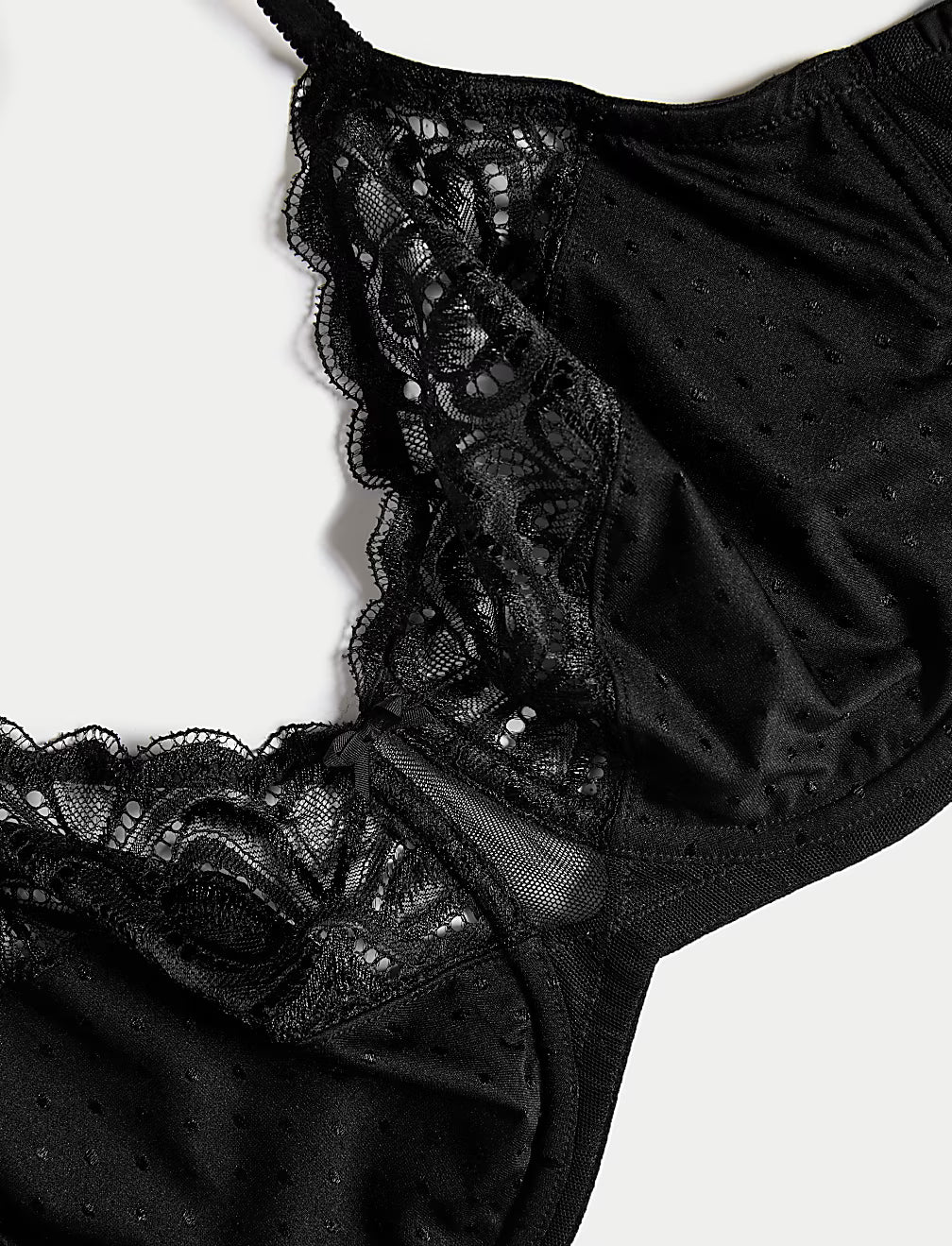 Sujetador con aro reductor de encaje Amelia