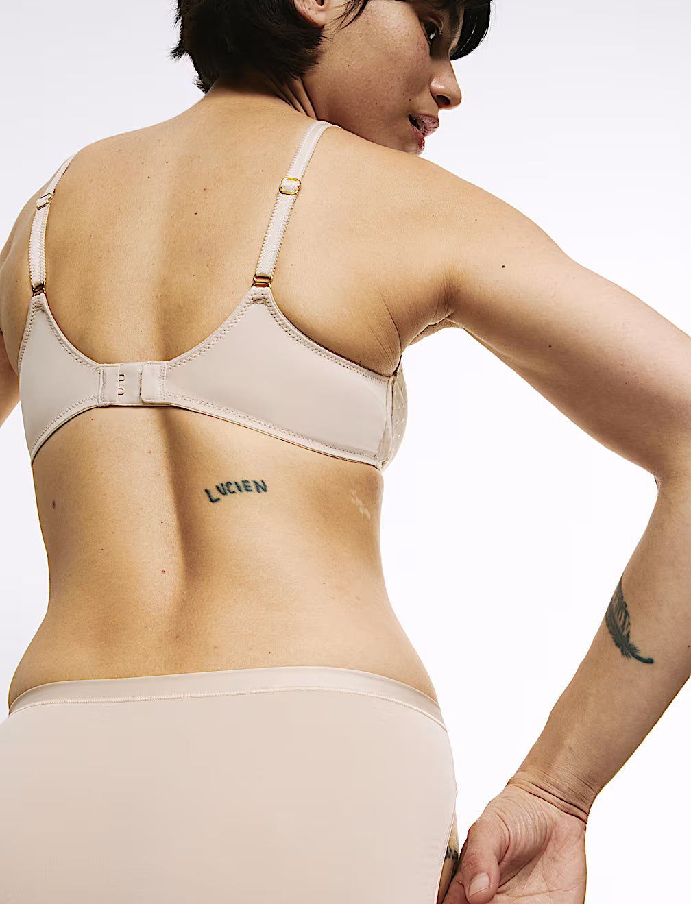 Sujetador sin aro de encaje Amelia