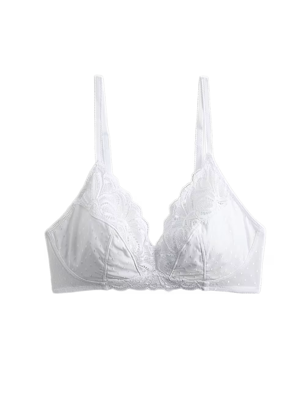 Sujetador sin aro de encaje Amelia