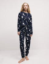 Pijama de manga larga con diseño de perritos